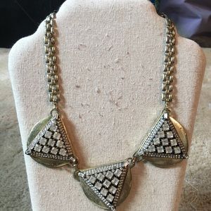 JCrew-inspired bib statement necklace